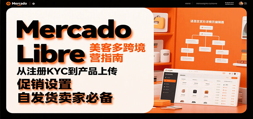Mercado Libre 美客多跨境运营指南：从注册KYC到产品上传、促销设置，自发货卖家必备